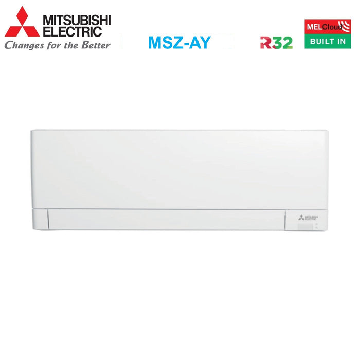 Climatizzatore Condizionatore Mitsubishi Electric Dual Split Inverter Linea Plus serie MSZ-AY 12+12 con MXZ-2F42VF R-32 Wi-Fi Integrato 12000+12000